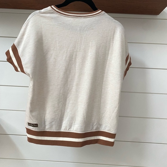 Matilda Jane Cream and Brown Kids Shirt - Picture 3 of 3